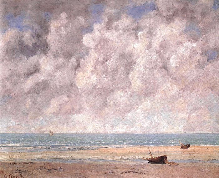 Gustave Courbet The Calm Sea